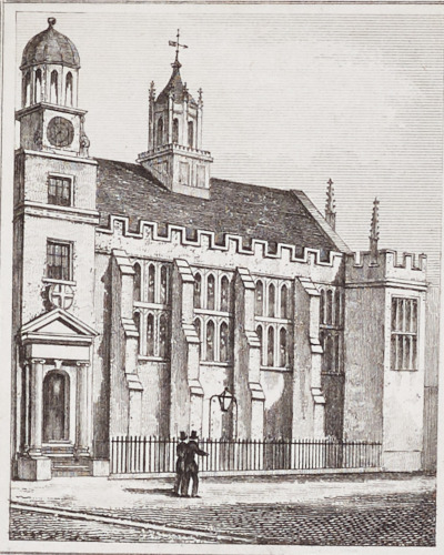 A view of Middle Temple Hall, 1830 (MT/19/ILL/D/D1/16)