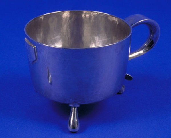 A silver Posset Pot in the Rothermere Collection, 1656