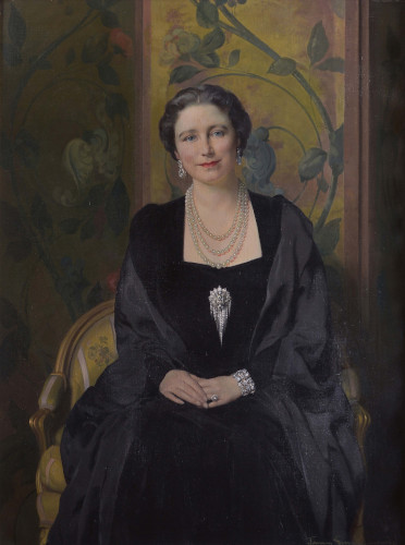 Portrait of Queen Elizabeth by James Gunn, 1946