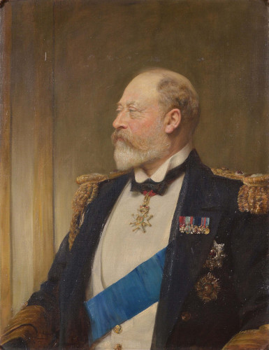 Posthumous portrait of King Edward VII, 1911 (Royal Collection Trust © His Majesty King Charles III 2023)