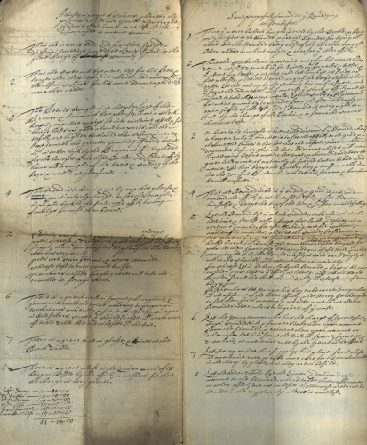 List of abuses of commons and suggested remedies, c.1660 (MT/8/SMP/16)