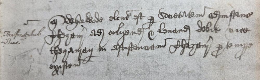 First appointment of an Under Treasurer at the Inn, 7 July 1524 (MT/1/MPA/1)