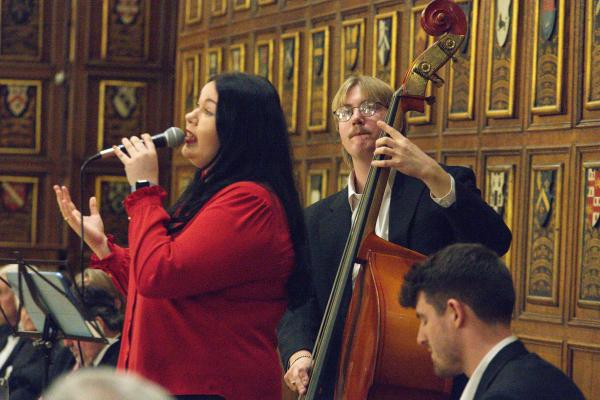 Students from the Guildhall School of Music, jazz musicians 