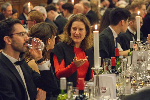 Guests chatting 
