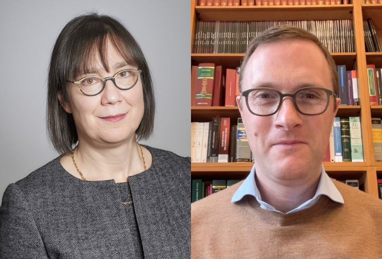 Masters Judith Farbey and Martin Chamberlain