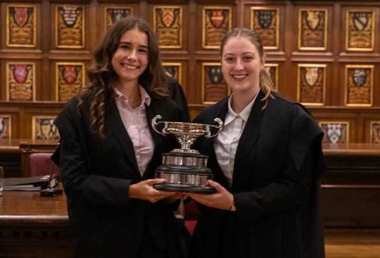 Winners - Lucy Shinn and Angelina Freeman 