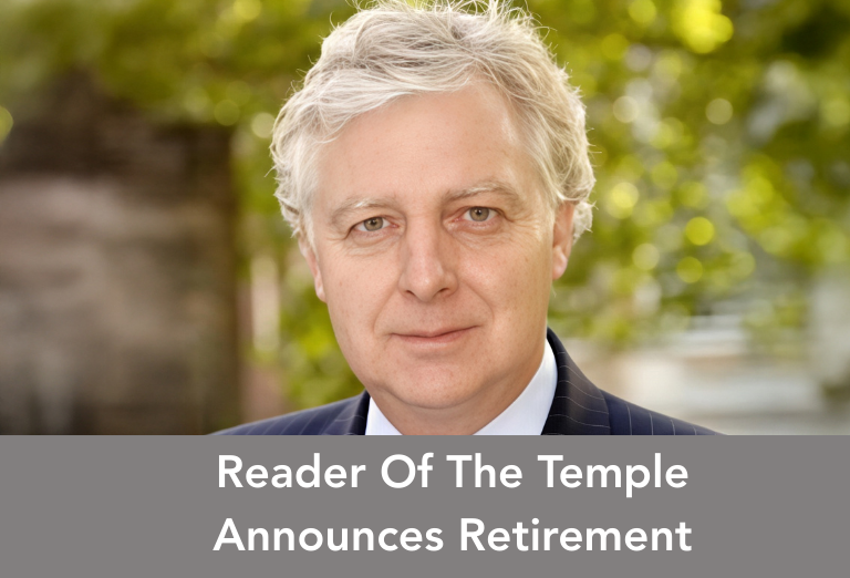 Reader Of The Temple Announces Retirement