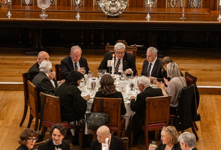 Bernard Richmond KC and guests