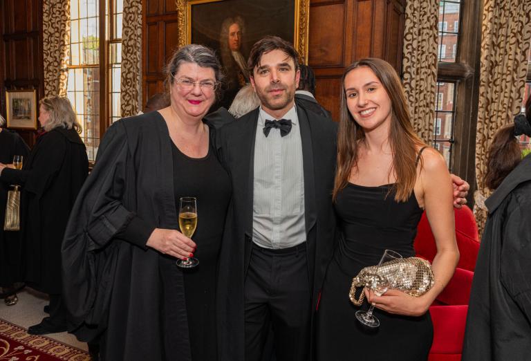 Master Louise McCullough, Laura Hacon and guest. 