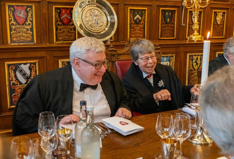 Bernard Richmond KC and Dame Eleanor Sharpston DCMG KC