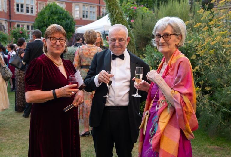 Christa Richmond, Master Philip Bartle and Lady McIntosh of Hudnall