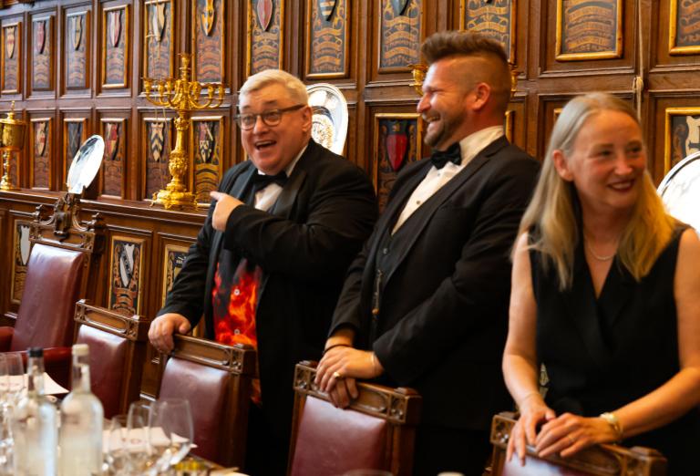 Master Treasurer, Bernard Richmond, Matt Stubbs, Master Tina Landale