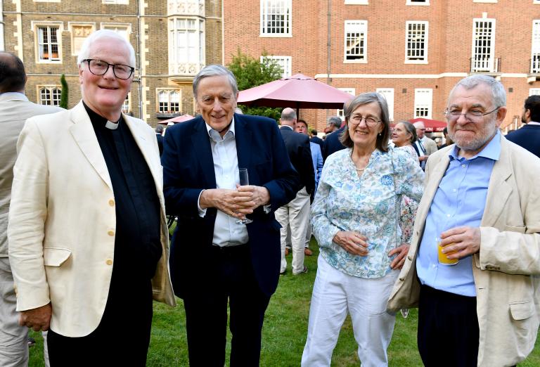 The Revd Robin Griffith-Jones; The Rt Hon. Sir Christopher Clarke; Lady Clarke; His Honour Philip Bartle KC