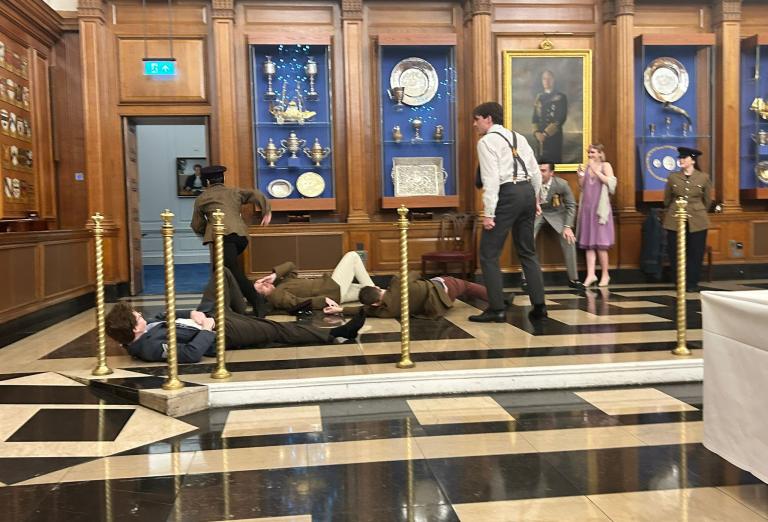 Thespians at work